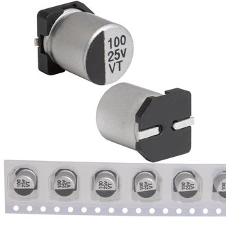 100 uF 25 V 105C 6.3*7.7 VT