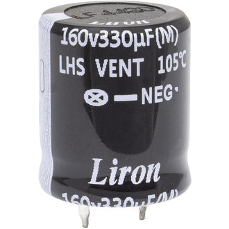 330 UF 160V 105*C 22*25 Liron